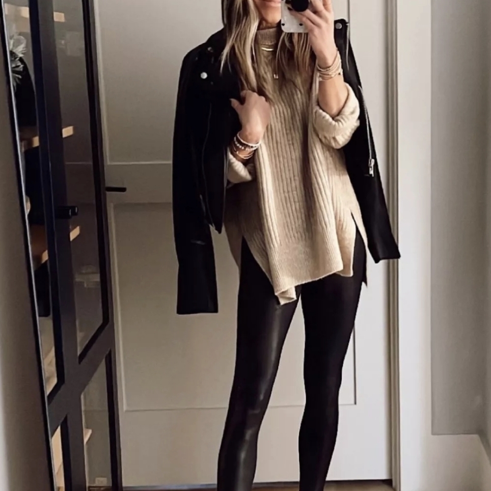 H&M Rib knit sweater top tunic